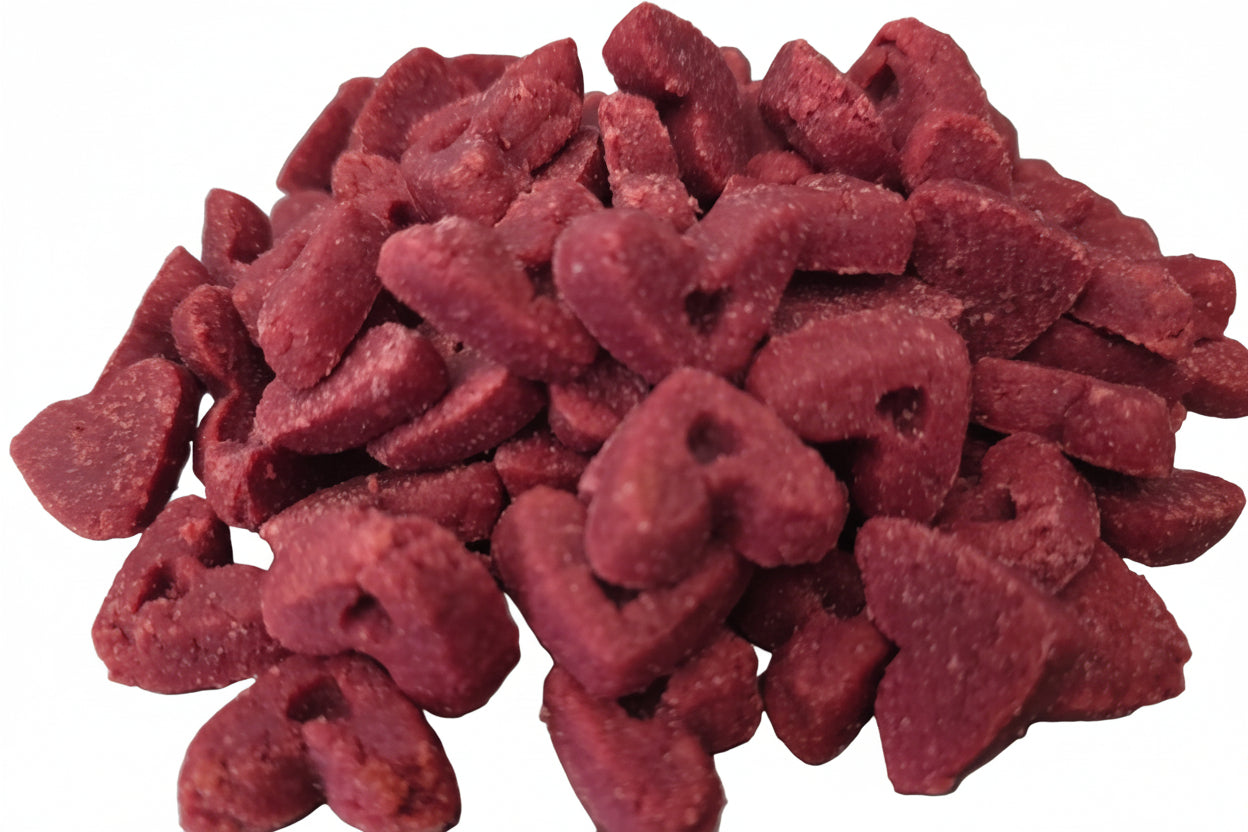 Velvet Love Heart Soft Chewy Dog Treats