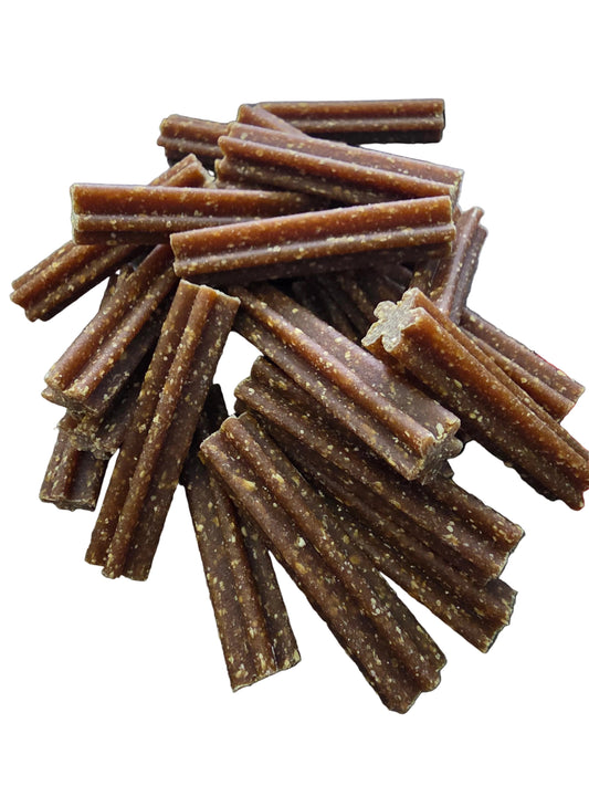 Small Dog Pumpkin Dental Chews, Dog Treats