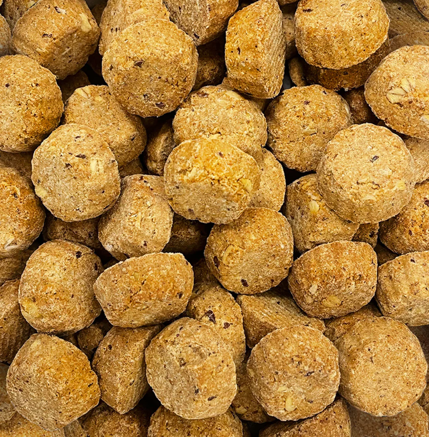 Gone Nuts Honey Oat Bites crunchy dog treat